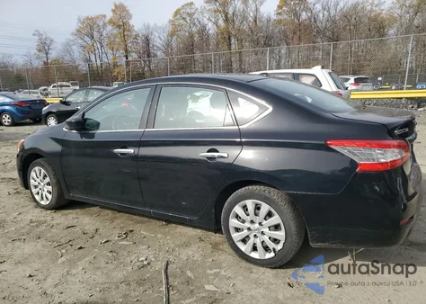 2015 Nissan Sentra S из США, поврежденный, VIN 3N1AB7AP2FL662843